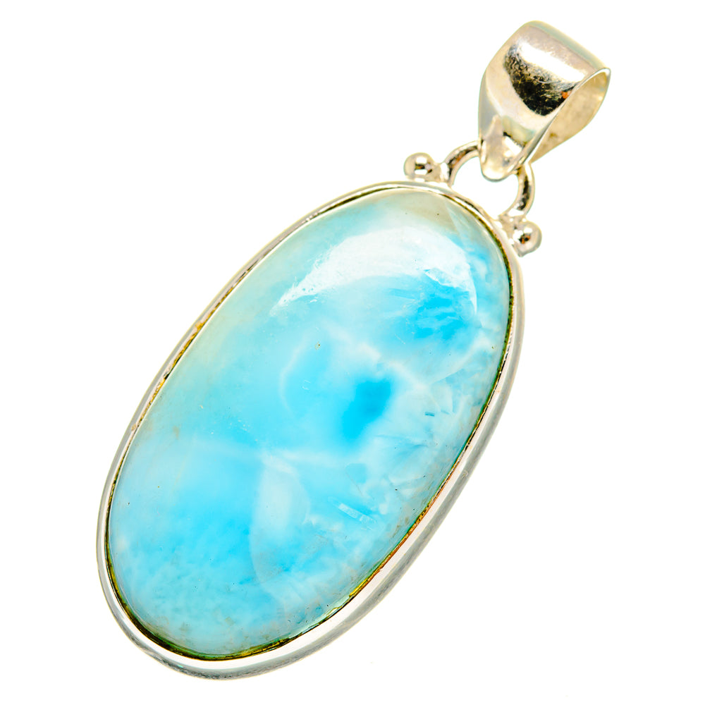 Larimar Pendants handcrafted by Ana Silver Co - PD10543
