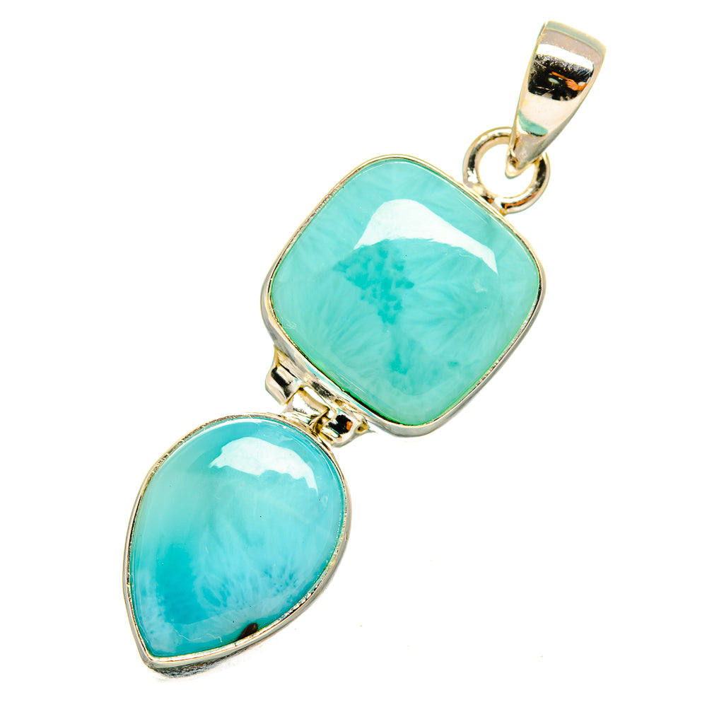 Larimar Pendants handcrafted by Ana Silver Co - PD10548