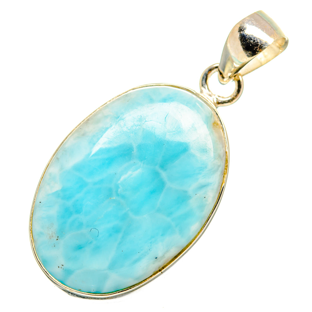 Larimar Pendants handcrafted by Ana Silver Co - PD10555