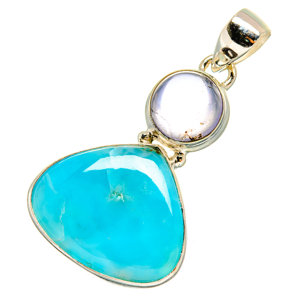 Larimar Pendants handcrafted by Ana Silver Co - PD10557