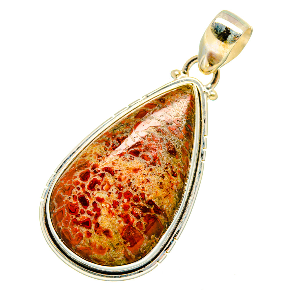 Dinosaur Bone Pendants handcrafted by Ana Silver Co - PD10611