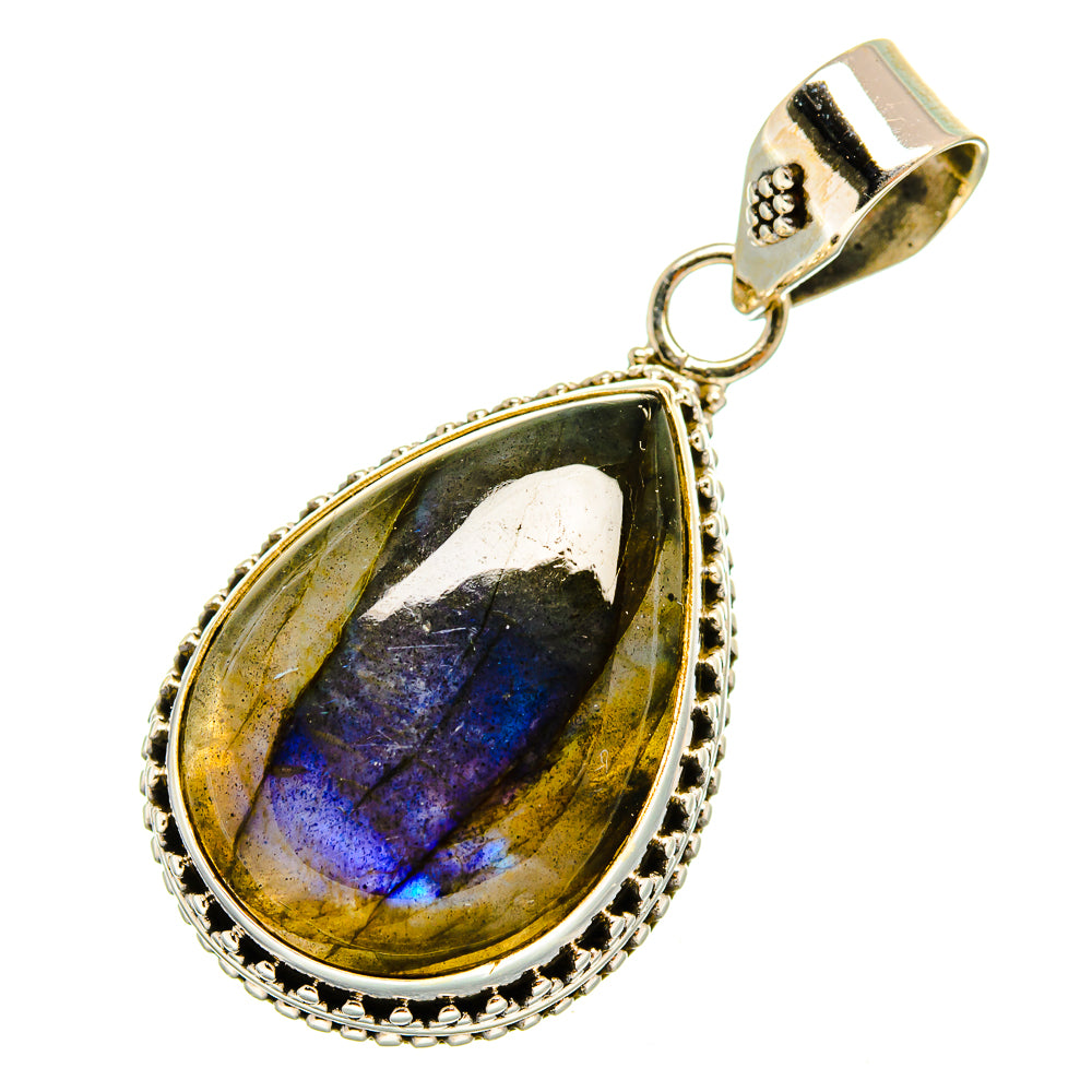 Labradorite Pendants handcrafted by Ana Silver Co - PD10624