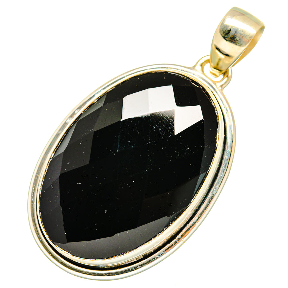 Black Onyx Pendants handcrafted by Ana Silver Co - PD10638