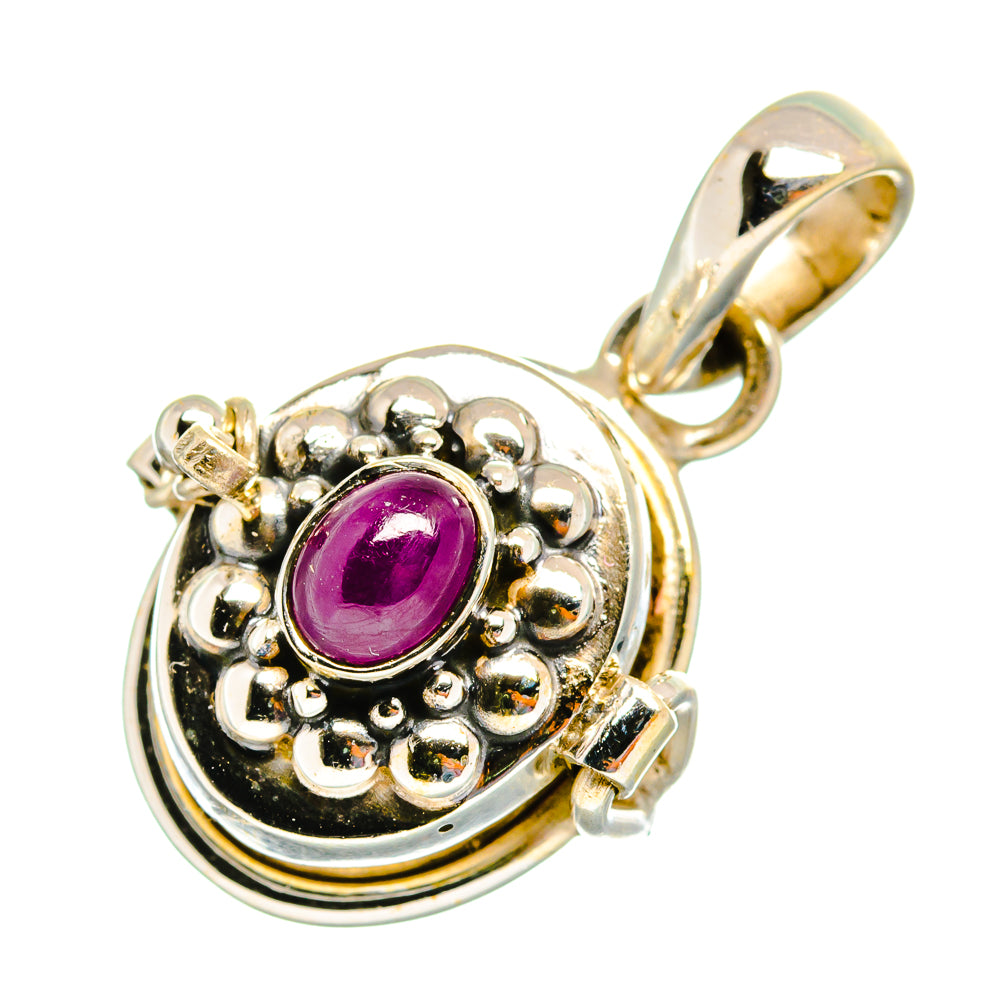 Ruby Pendants handcrafted by Ana Silver Co - PD10718