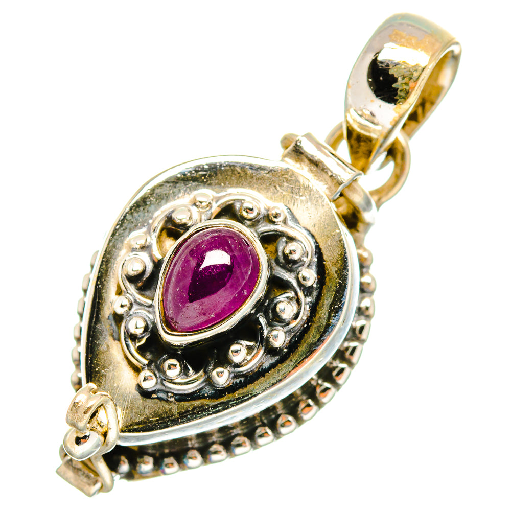 Ruby Pendants handcrafted by Ana Silver Co - PD10721
