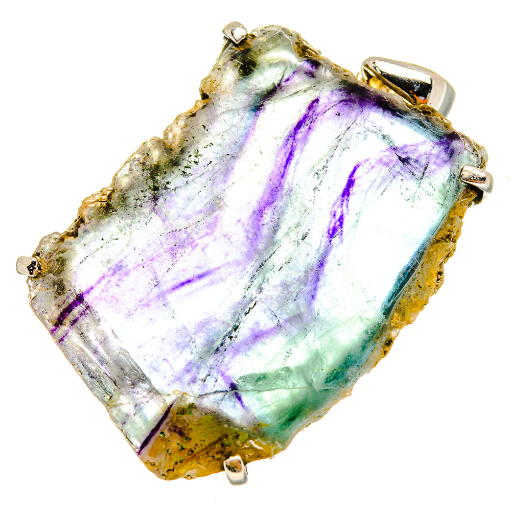 Fluorite Pendants handcrafted by Ana Silver Co - PD10726