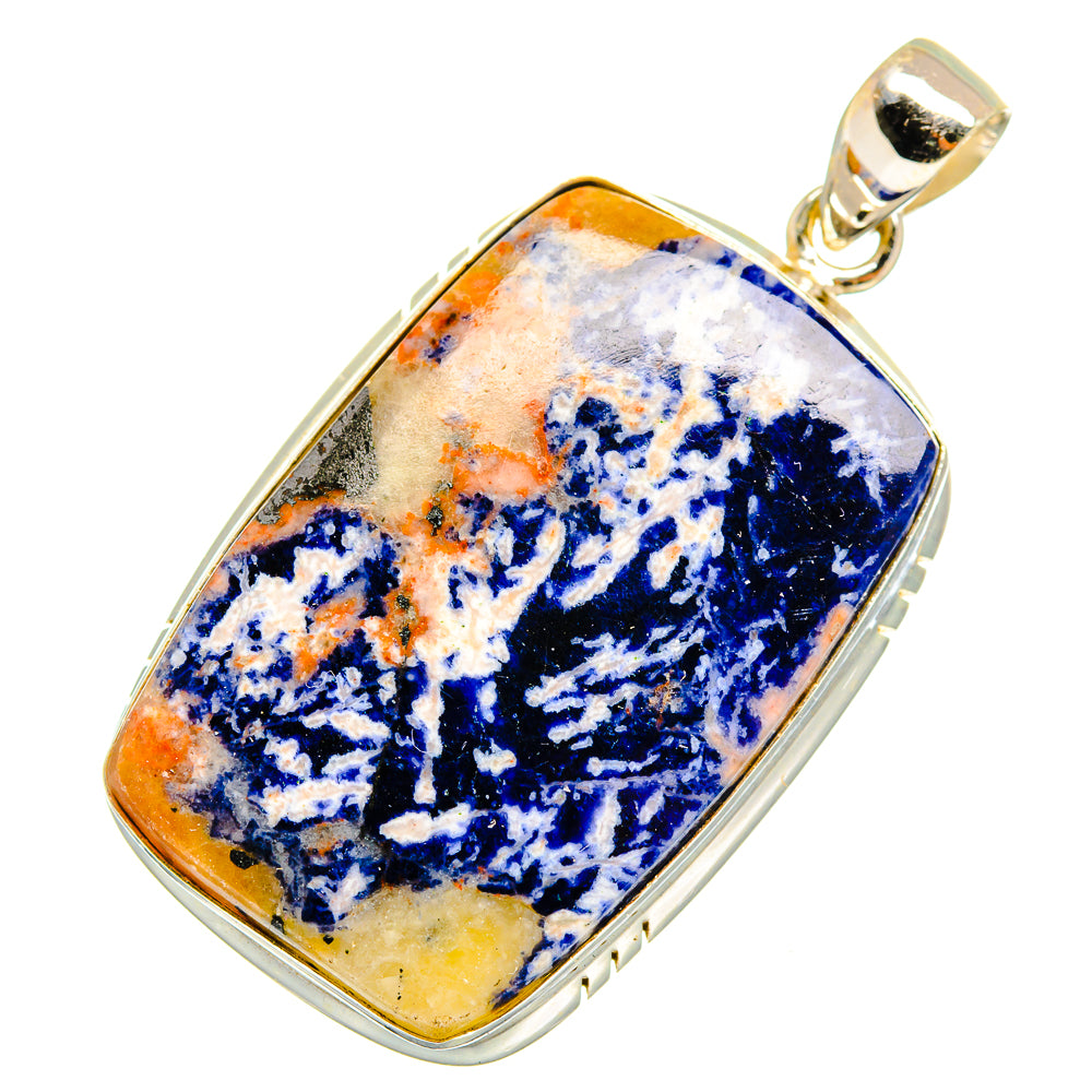 Sodalite Pendants handcrafted by Ana Silver Co - PD10870