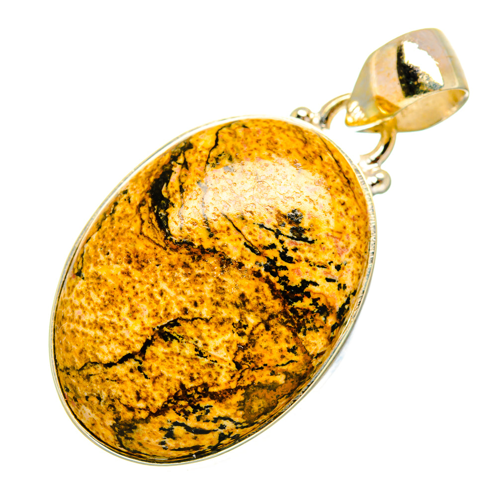 Picture Jasper Pendants handcrafted by Ana Silver Co - PD10937 - Photo 2
