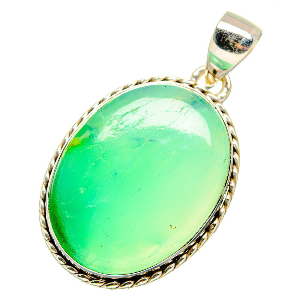 Peruvian Opal Pendants handcrafted by Ana Silver Co - PD10938