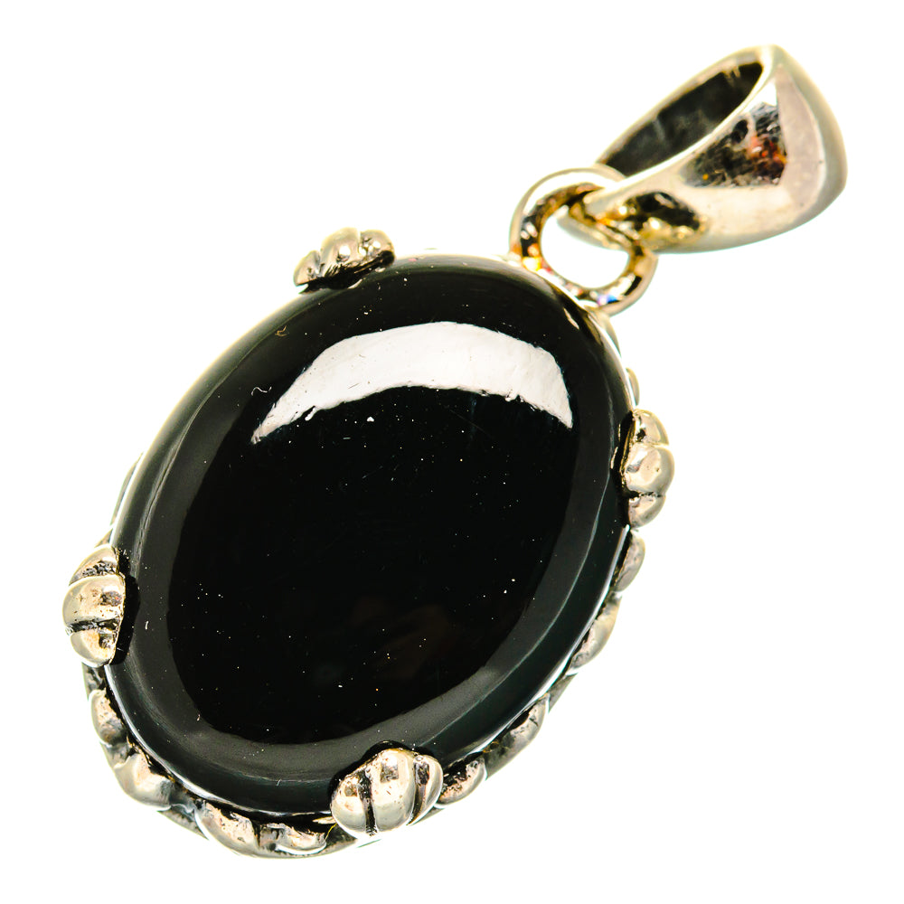 Black Onyx Pendants handcrafted by Ana Silver Co - PD10959