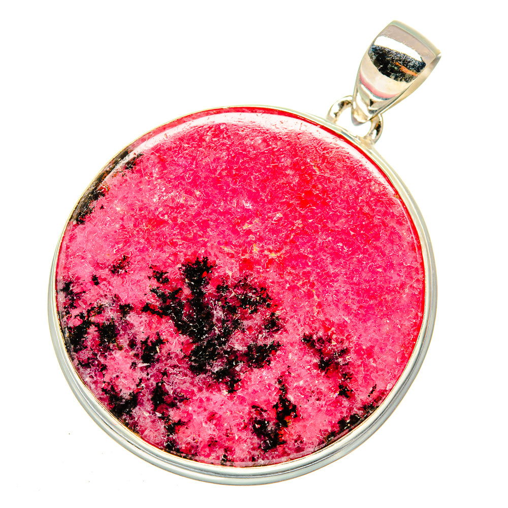 Rhodonite Pendants handcrafted by Ana Silver Co - PD11006