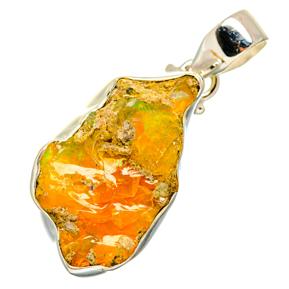 Ethiopian Opal Pendants handcrafted by Ana Silver Co - PD11017