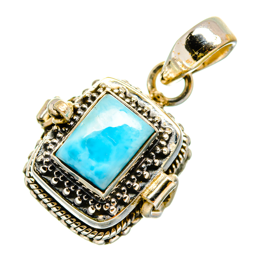 Larimar Pendants handcrafted by Ana Silver Co - PD11024