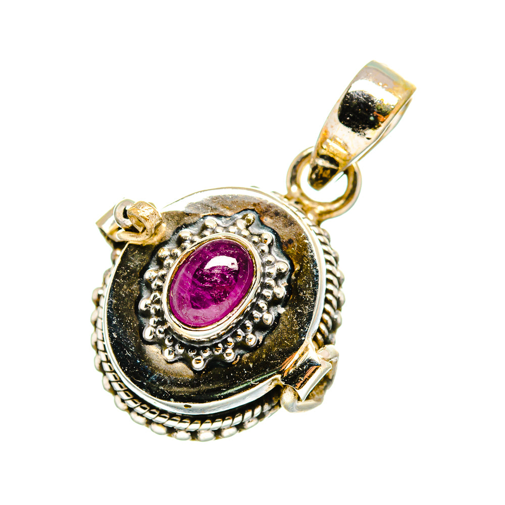 Ruby Pendants handcrafted by Ana Silver Co - PD11045