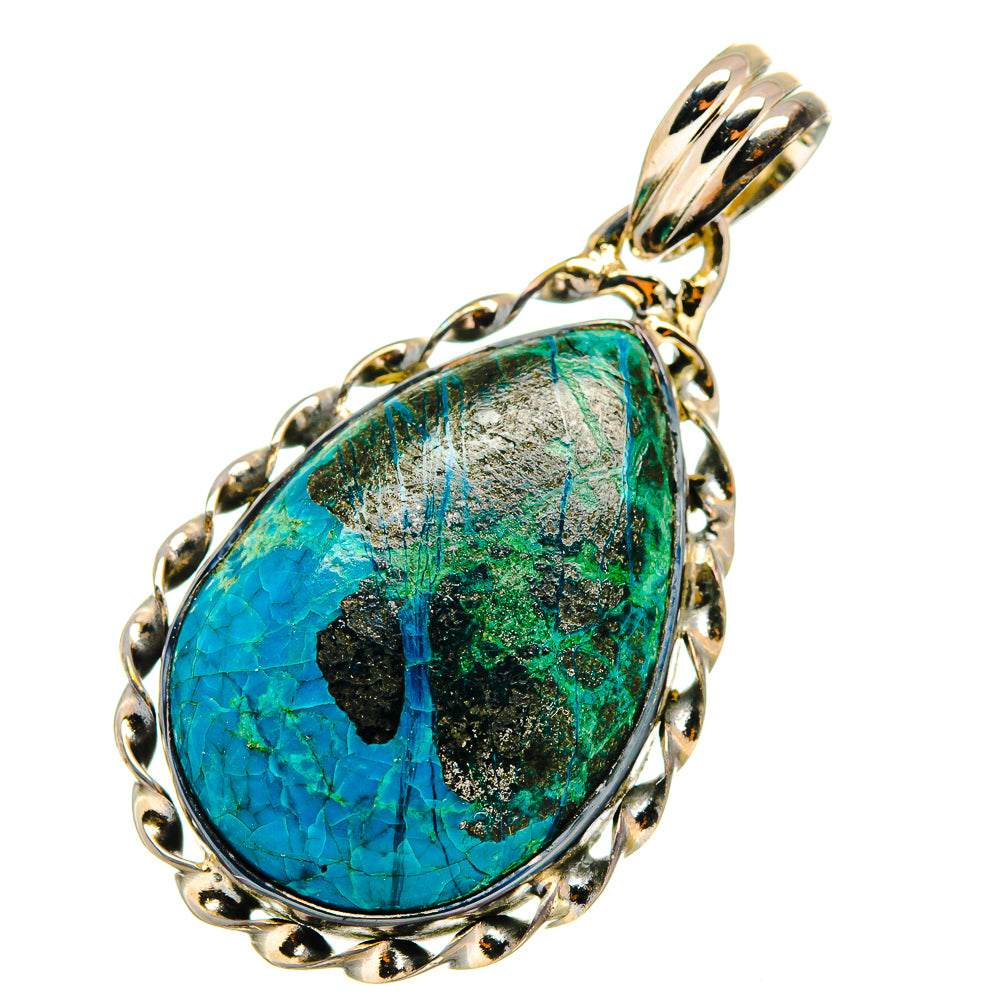 Shattuckite Pendants handcrafted by Ana Silver Co - PD11140