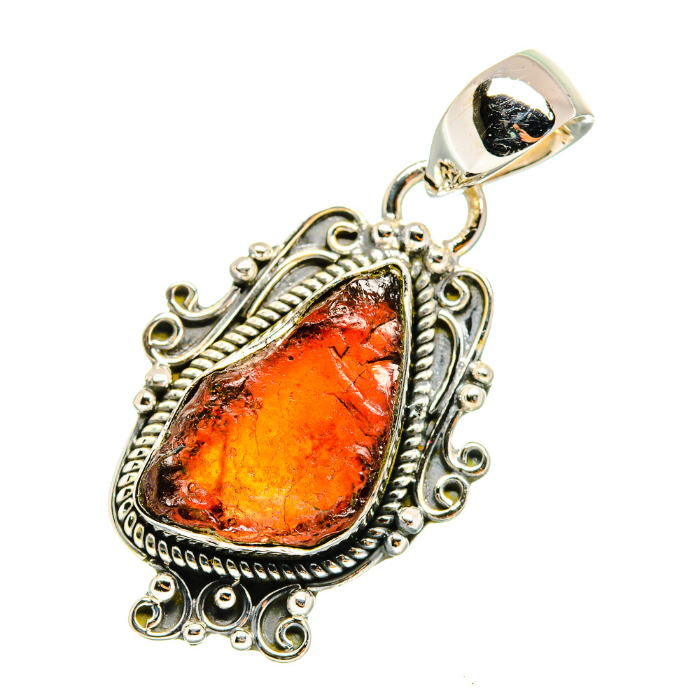 Garnet Pendants handcrafted by Ana Silver Co - PD11160