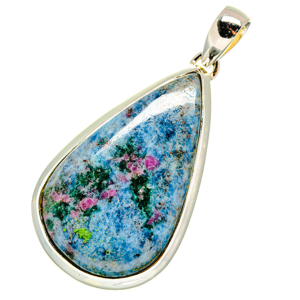 Ruby Fuchsite Pendants handcrafted by Ana Silver Co - PD11172
