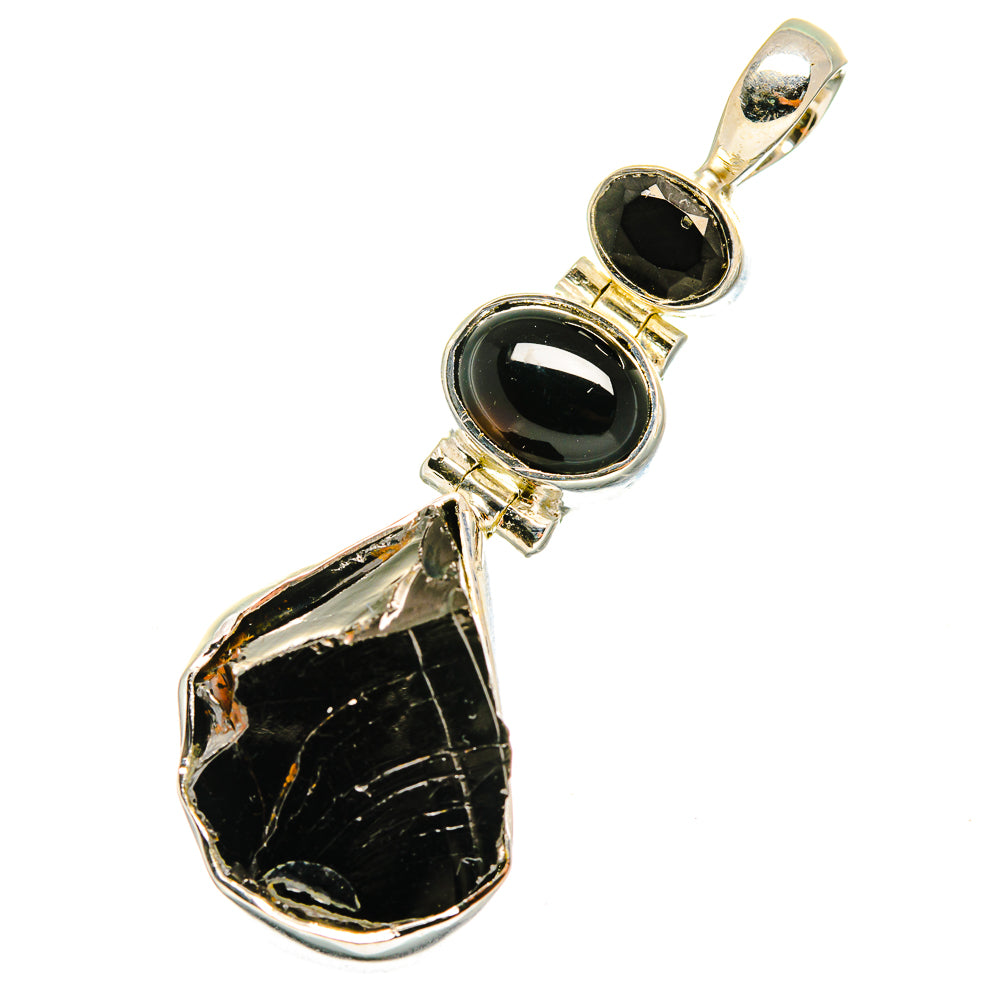 Shungite Pendants handcrafted by Ana Silver Co - PD11201
