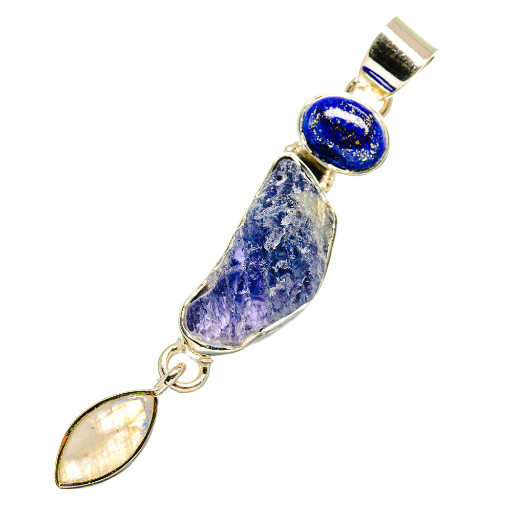 Tanzanite Pendants handcrafted by Ana Silver Co - PD11202