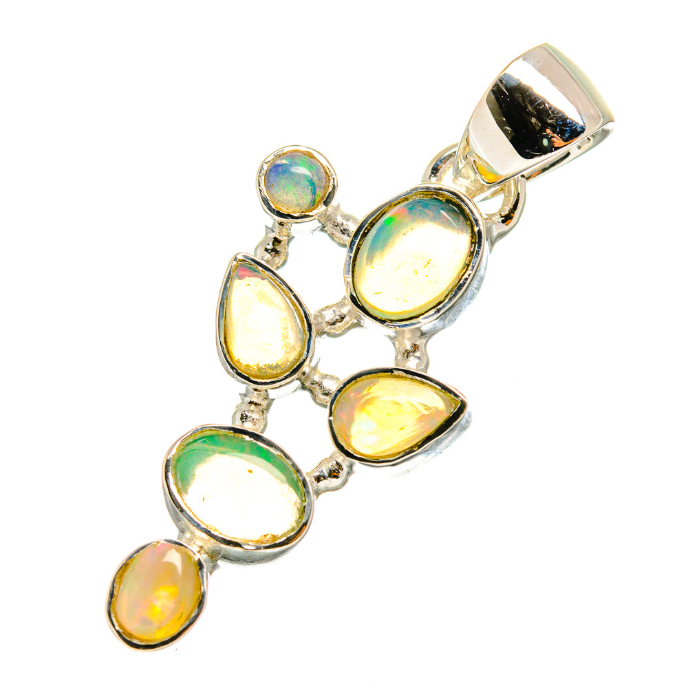 Ethiopian Opal Pendants handcrafted by Ana Silver Co - PD11220