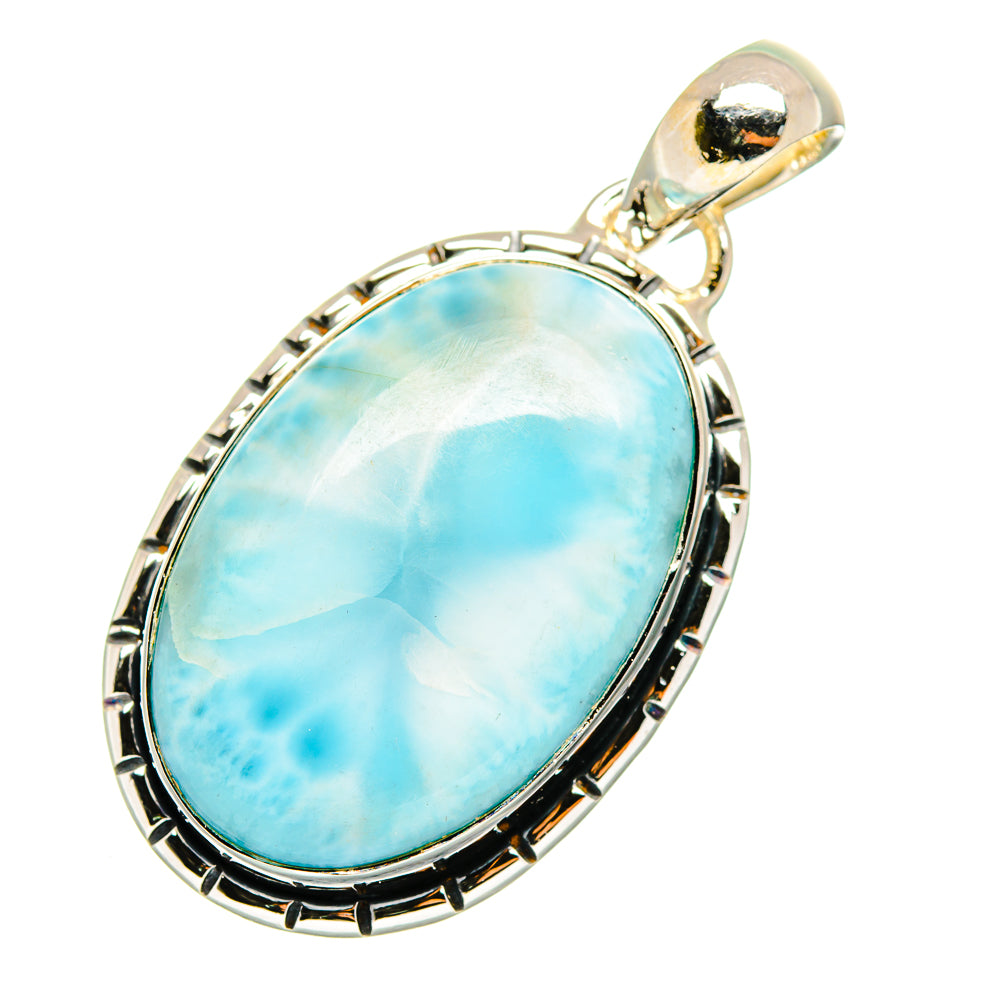 Larimar Pendants handcrafted by Ana Silver Co - PD11314