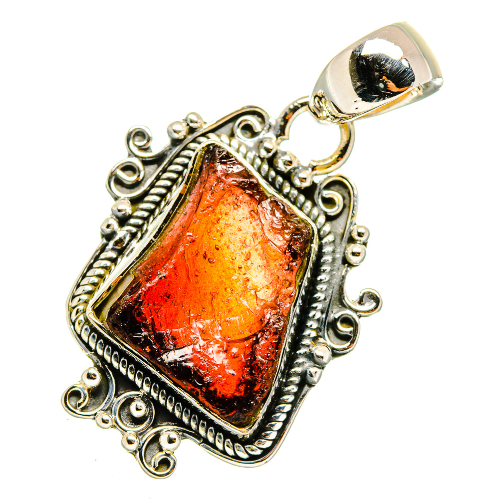 Garnet Pendants handcrafted by Ana Silver Co - PD11346
