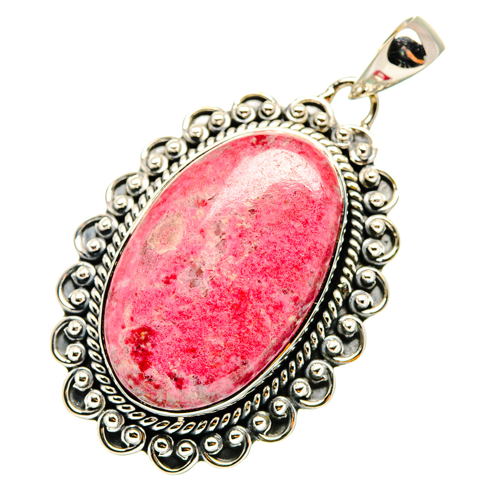 Thulite Pendants handcrafted by Ana Silver Co - PD11355