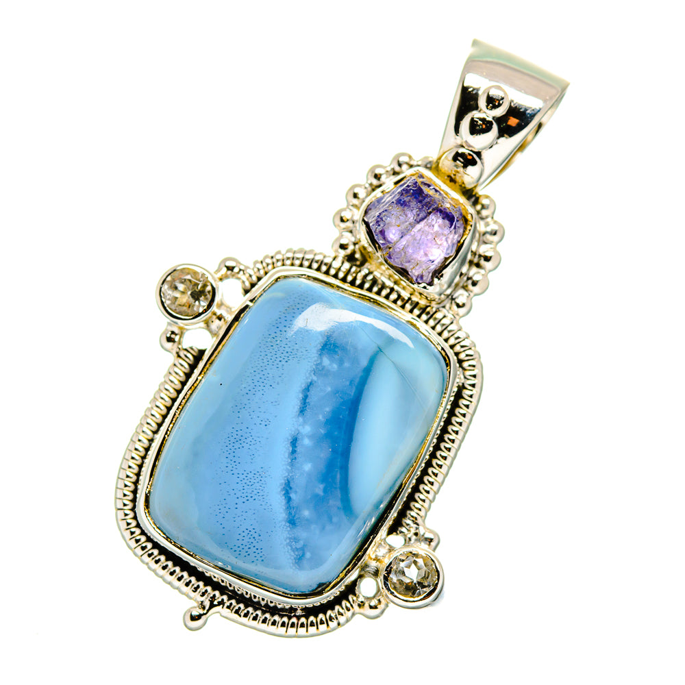 Owyhee Opal Pendants handcrafted by Ana Silver Co - PD11375
