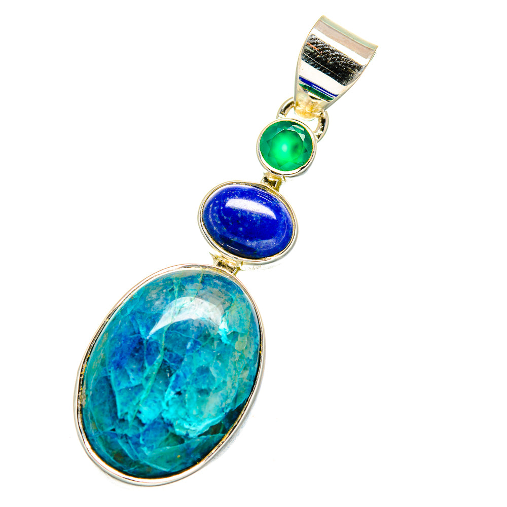 Apatite Pendants handcrafted by Ana Silver Co - PD11401