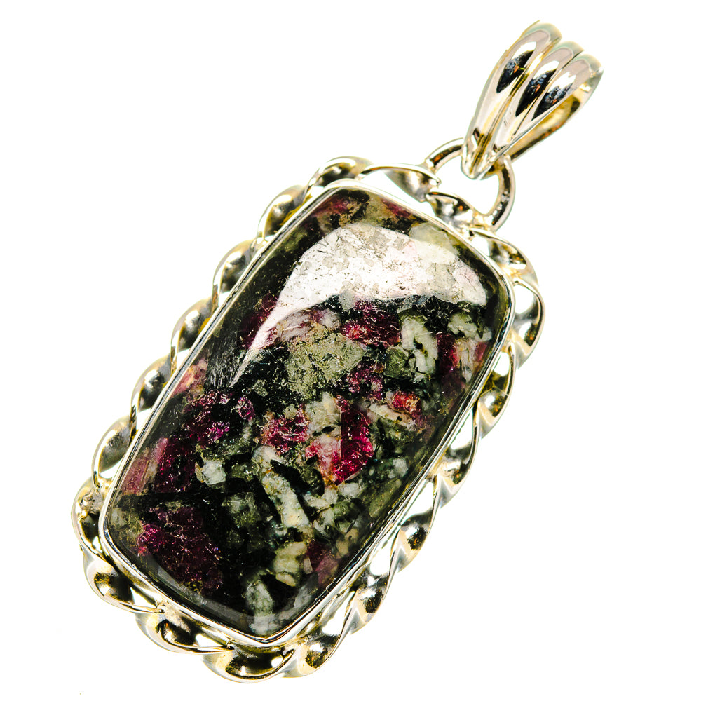 Russian Eudialyte Pendants handcrafted by Ana Silver Co - PD11451