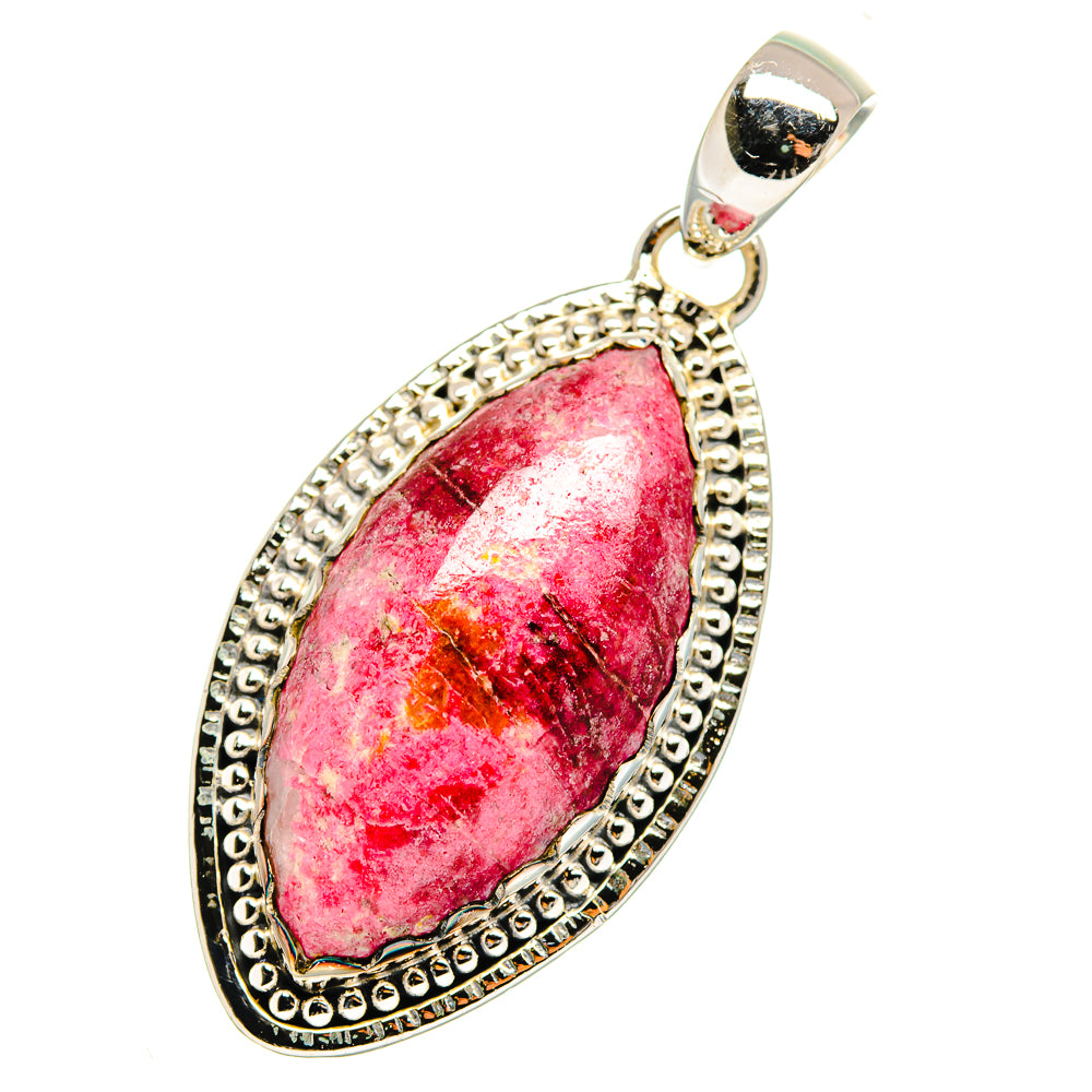 Thulite Pendants handcrafted by Ana Silver Co - PD11476