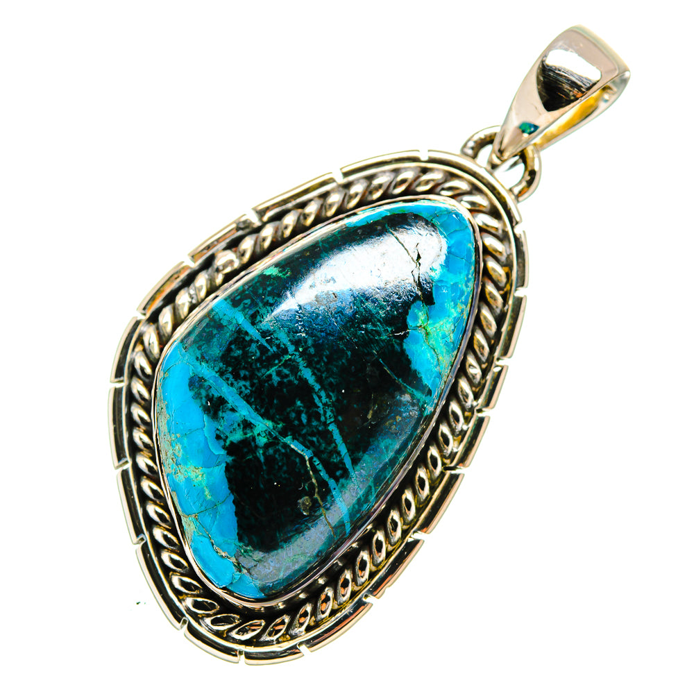 Shattuckite Pendants handcrafted by Ana Silver Co - PD11547