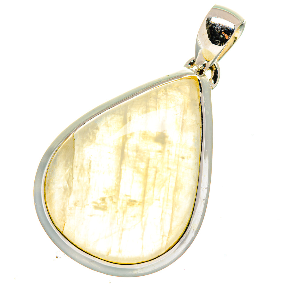Rainbow Moonstone Pendants handcrafted by Ana Silver Co - PD11550
