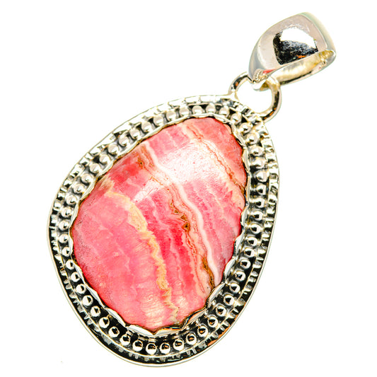 Rhodochrosite Pendants handcrafted by Ana Silver Co - PD11609