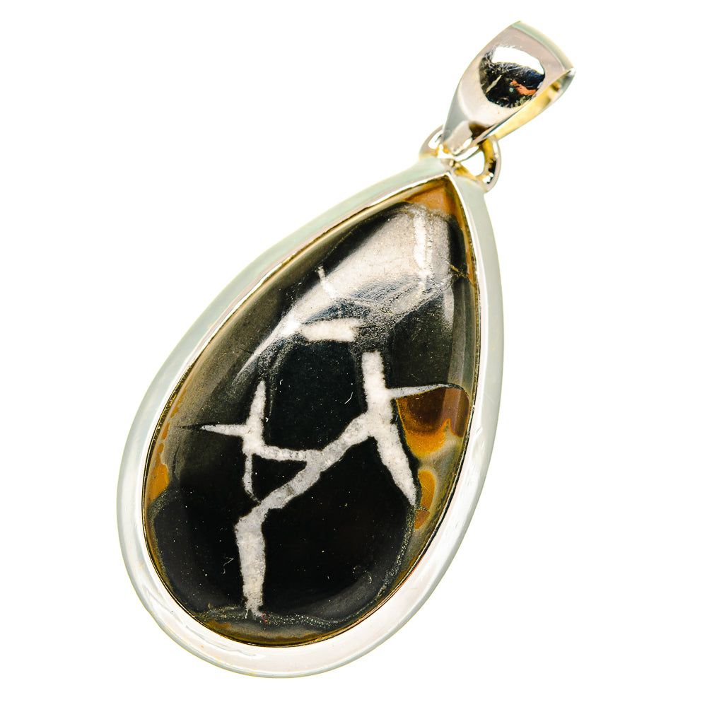 Septarian Geode Pendants handcrafted by Ana Silver Co - PD11679
