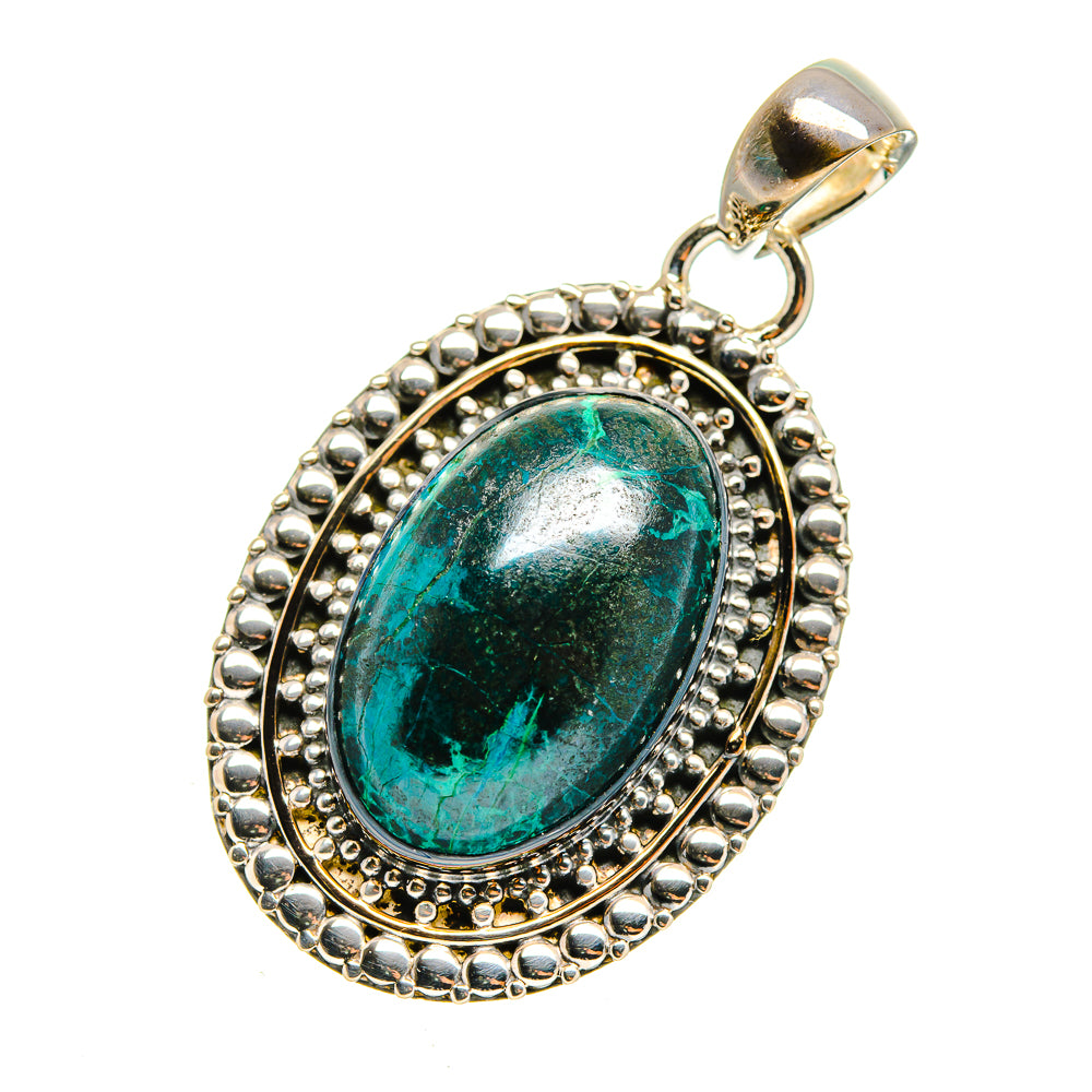 Shattuckite Pendants handcrafted by Ana Silver Co - PD11683