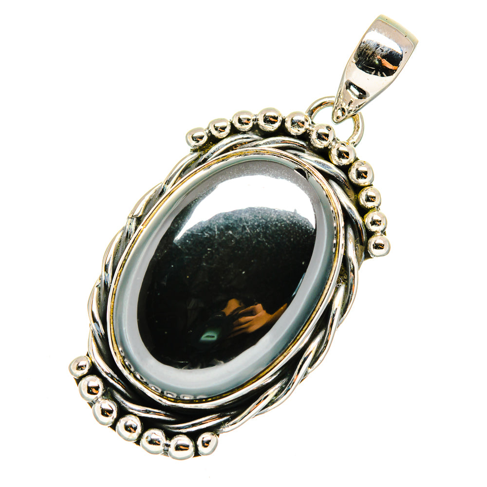 Hematite Pendants handcrafted by Ana Silver Co - PD11716