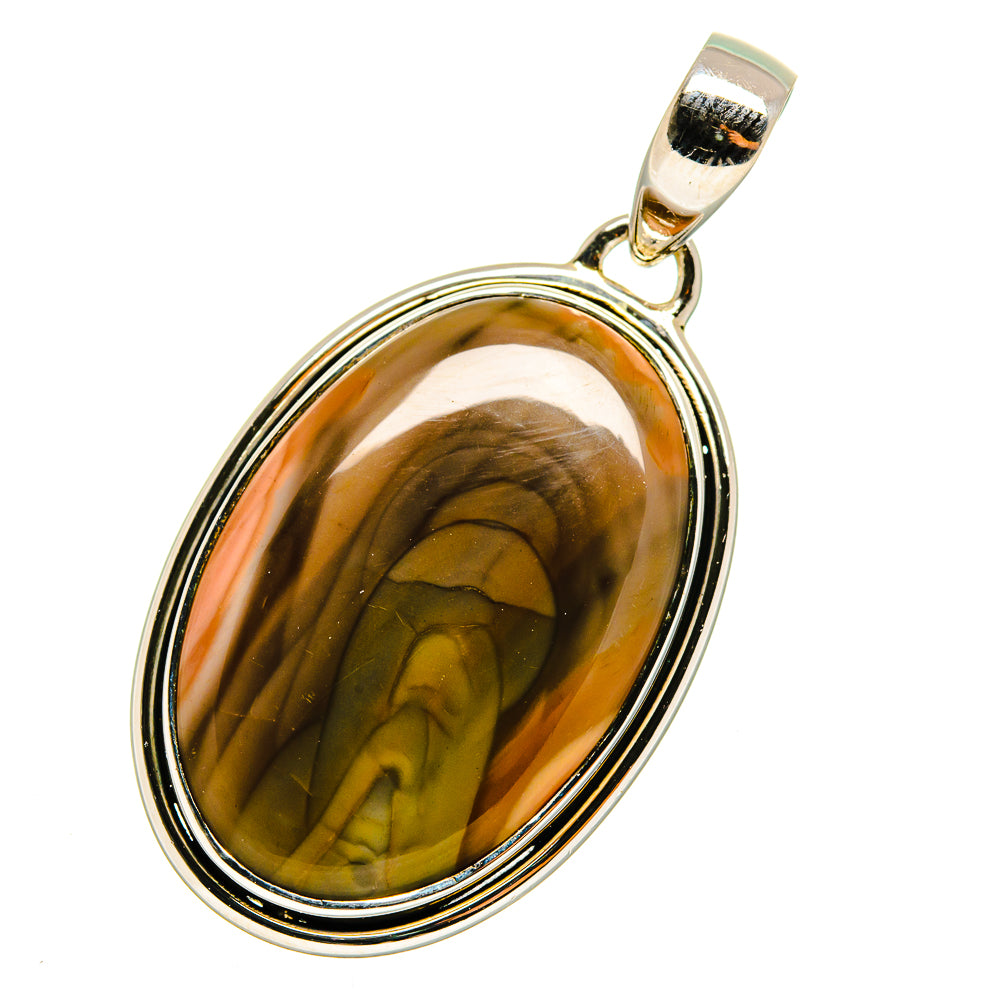 Willow Creek Jasper Pendants handcrafted by Ana Silver Co - PD11808