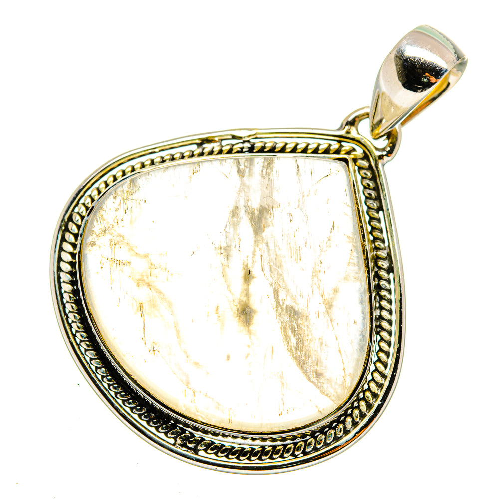 Rainbow Moonstone Pendants handcrafted by Ana Silver Co - PD11842