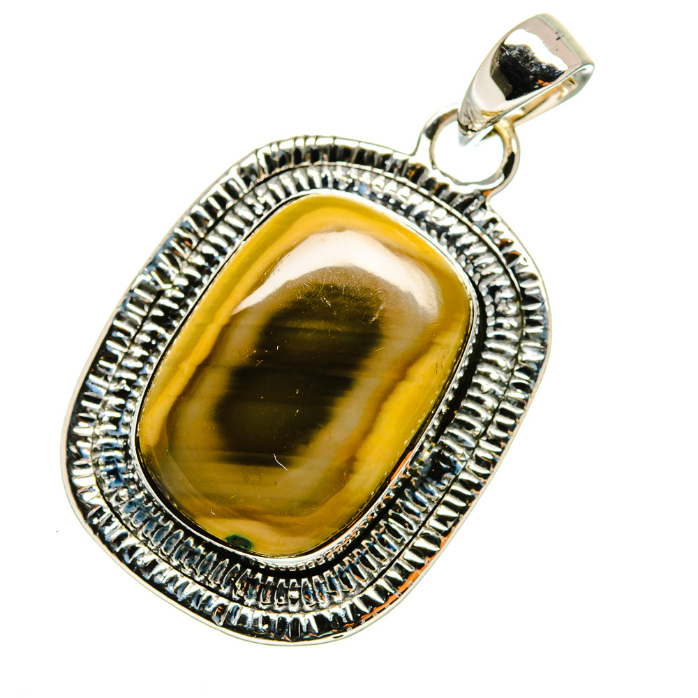 Willow Creek Jasper Pendants handcrafted by Ana Silver Co - PD11844 - Photo 2