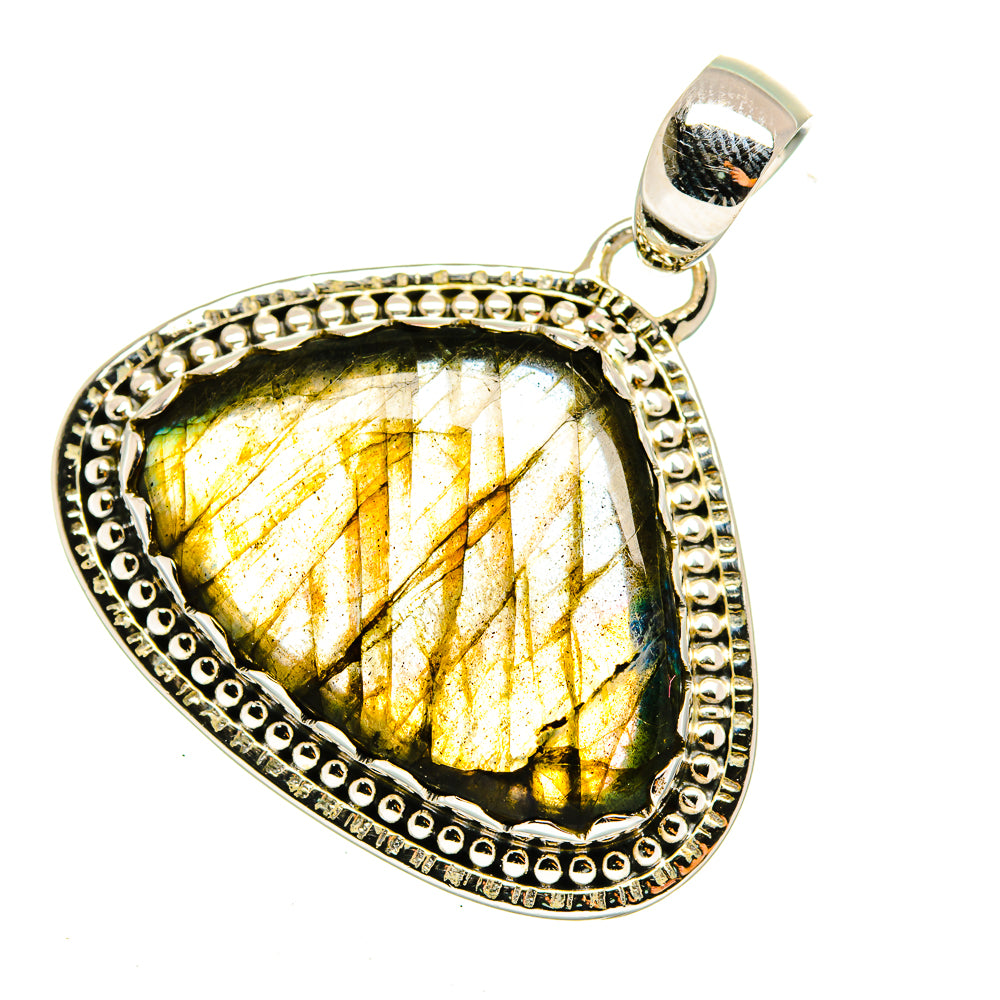 Labradorite Pendants handcrafted by Ana Silver Co - PD11846