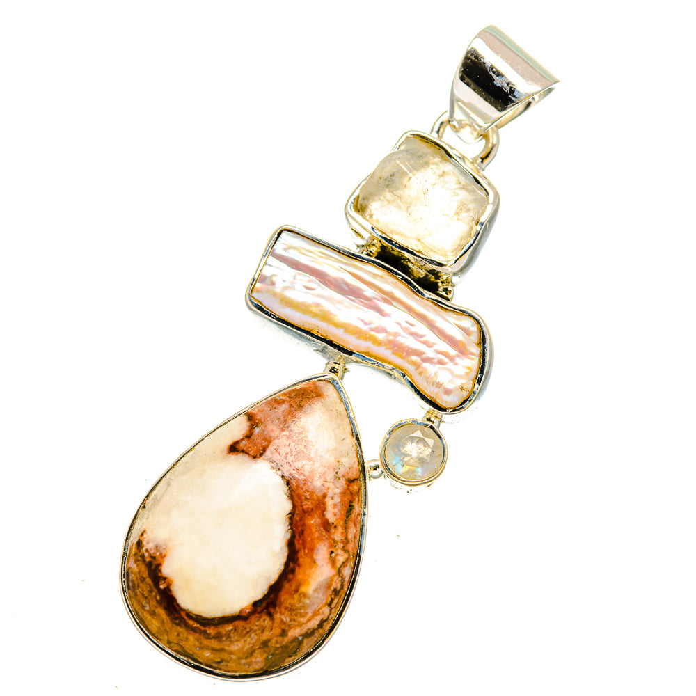 Wild Horse Jasper Pendants handcrafted by Ana Silver Co - PD11883