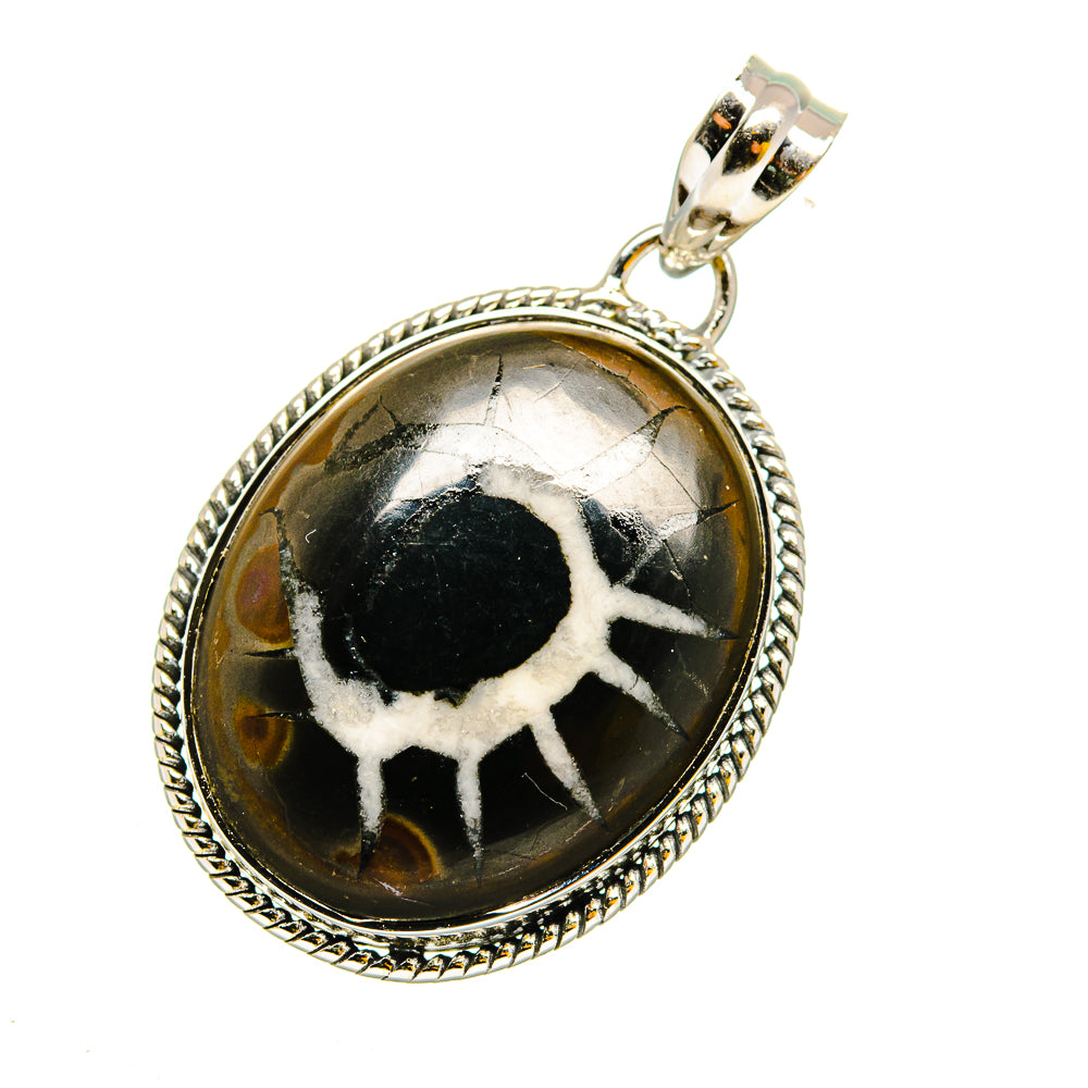 Septarian Geode Pendants handcrafted by Ana Silver Co - PD11969