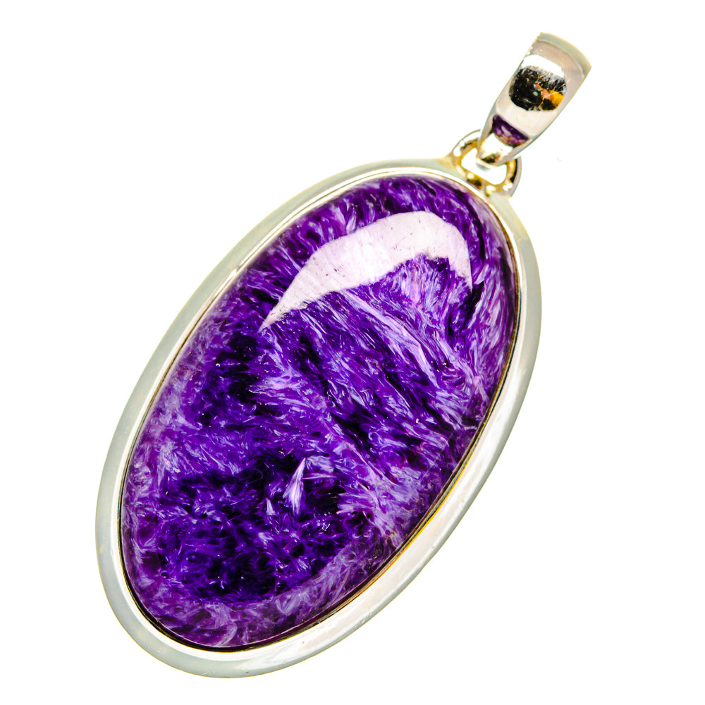 Charoite Pendants handcrafted by Ana Silver Co - PD12061