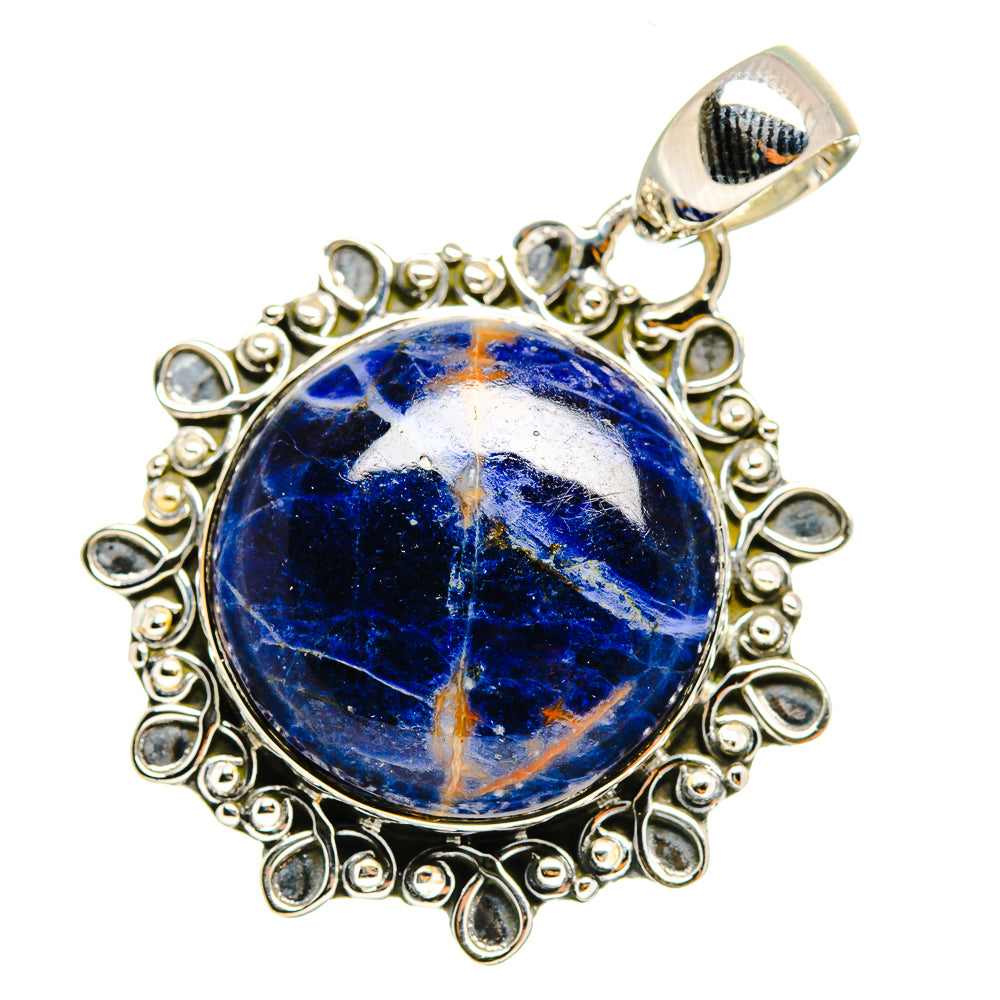 Sodalite Pendants handcrafted by Ana Silver Co - PD12173