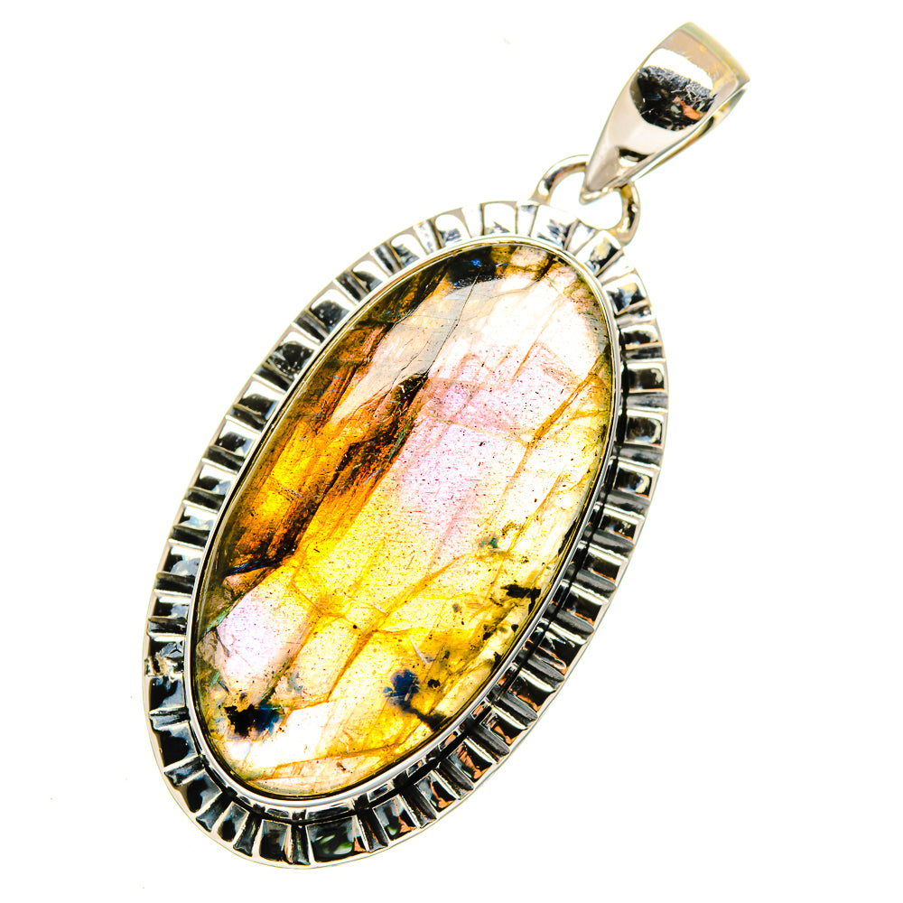 Labradorite Pendants handcrafted by Ana Silver Co - PD12180