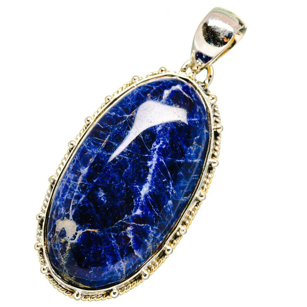Sodalite Pendants handcrafted by Ana Silver Co - PD12184