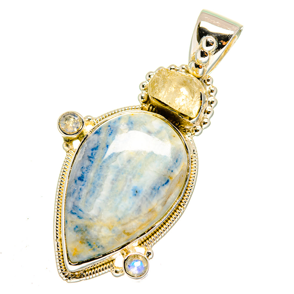 Owyhee Opal Pendants handcrafted by Ana Silver Co - PD12223