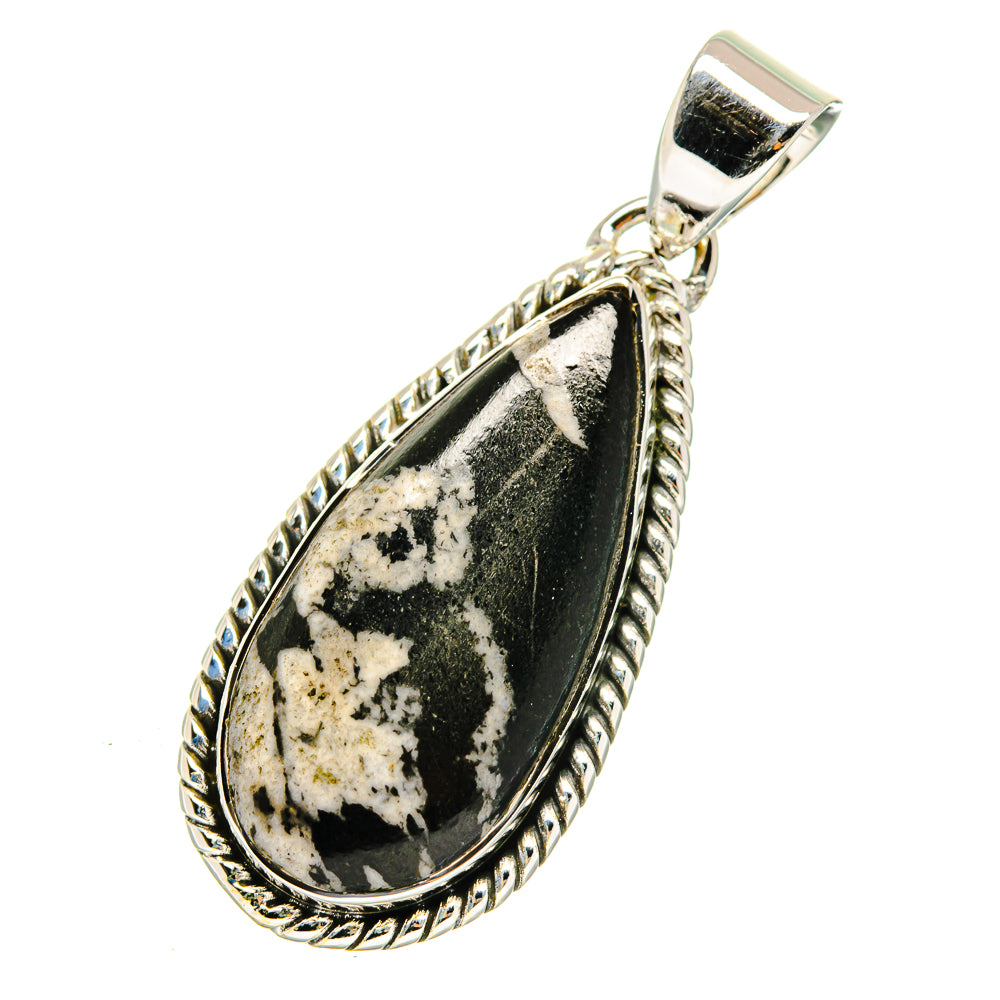 Pinolith Jasper Pendants handcrafted by Ana Silver Co - PD12356