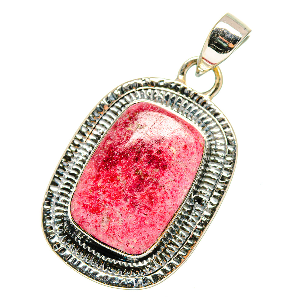 Thulite Pendants handcrafted by Ana Silver Co - PD12398